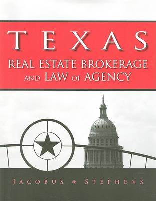 Book cover for Texas Real Estate Brokerage and Law of Agency