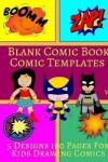 Book cover for Blank Comic Book Comic Templates V.3