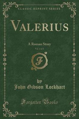 Book cover for Valerius, Vol. 2 of 2