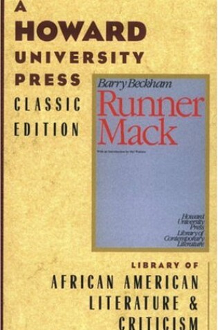 Cover of Runner Mack (Howard University Press Library of Contemporary Literature)