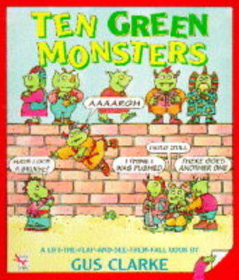 Book cover for Ten Green Monsters