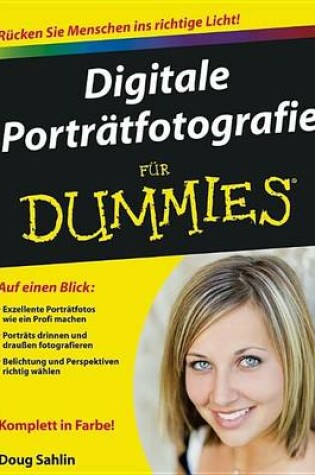 Cover of Digitale Portratfotografie Fur Dummies