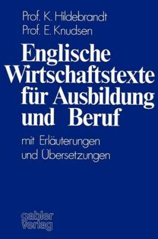 Cover of Englische Wirtschaftstexte für Ausbildung und Beruf