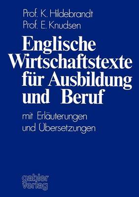 Book cover for Englische Wirtschaftstexte für Ausbildung und Beruf