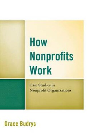 Cover of How Nonprofits Work