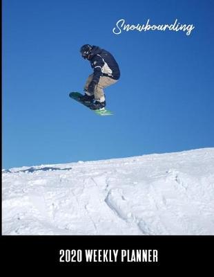 Book cover for Snowboarding 2020 Weekly Planner