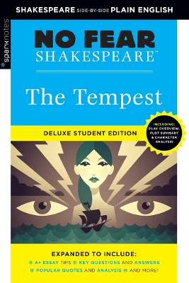Book cover for Tempest: No Fear Shakespeare Deluxe Student Edition