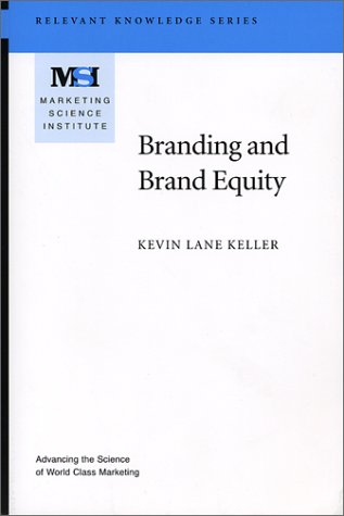 Book cover for Branding and Brand Equity