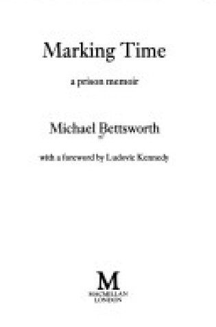 Cover of Marking Time