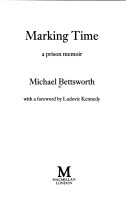 Book cover for Marking Time