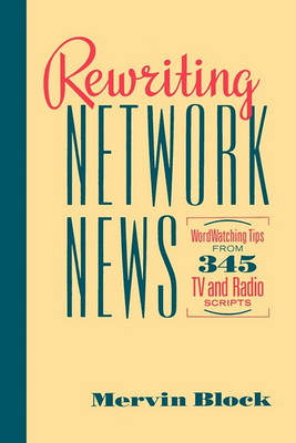 Book cover for Rewriting Network News