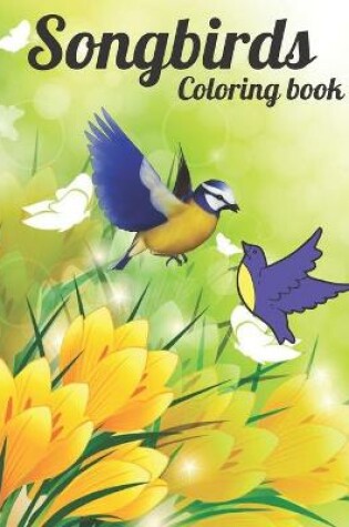 Cover of Songbirds coloring book