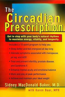 Book cover for The Circadian Prescription