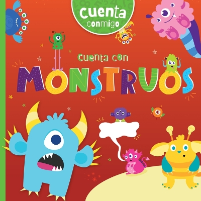 Book cover for Cuenta Con Monstruos (Counting with Monsters)