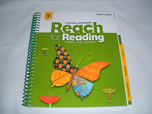Book cover for Reach for Reading Grade 4 Teachers Edition Unit 7