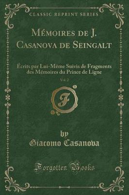 Book cover for Mémoires de J. Casanova de Seingalt, Vol. 2
