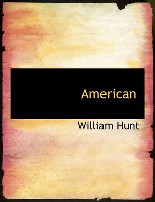 Book cover for American