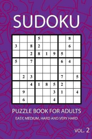 Cover of Sudoku Puzzle Book for Adults