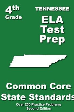 Cover of Tennessee 4th Grade ELA Test Prep