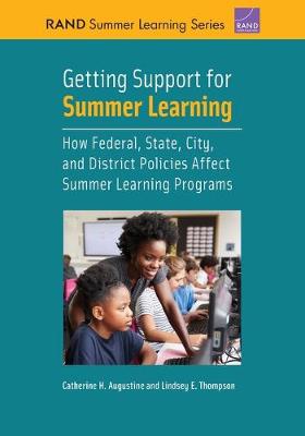 Book cover for Getting Support for Summer Learning