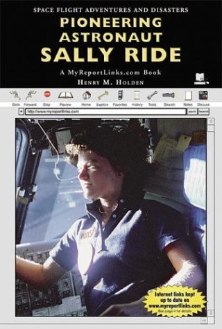 Book cover for Pioneering Astronaut Sally Ride