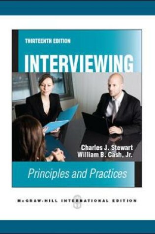 Cover of Interviewing: Principles and Practices