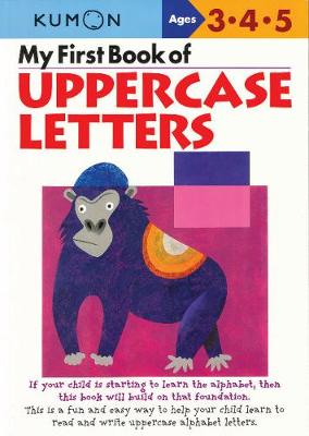 Book cover for My First Book of Uppercase Letters