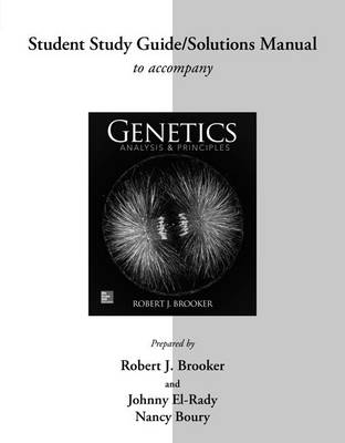 Book cover for Student Study Guide/Solutions Manual for Genetics