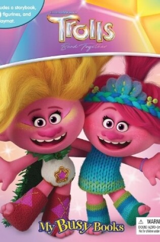 Cover of Trolls 3: Band Together: My Busy Books