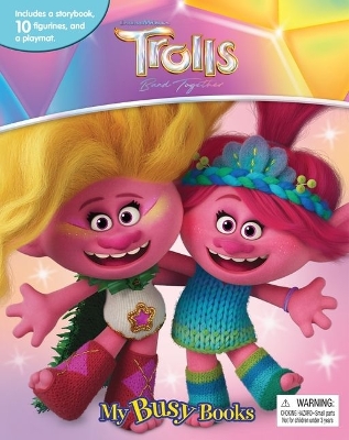 Book cover for Trolls 3: Band Together: My Busy Books