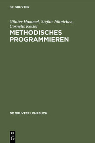 Cover of Methodisches Programmieren