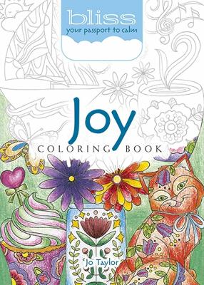 Book cover for Bliss Joy Coloring Book