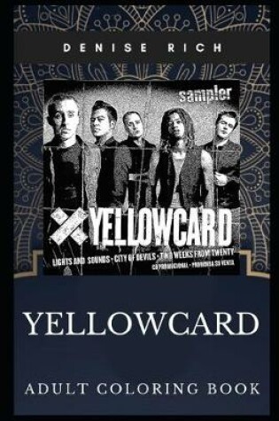 Cover of Yellowcard Adult Coloring Book