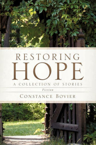 Cover of Restoring Hope