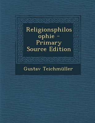 Book cover for Religionsphilosophie