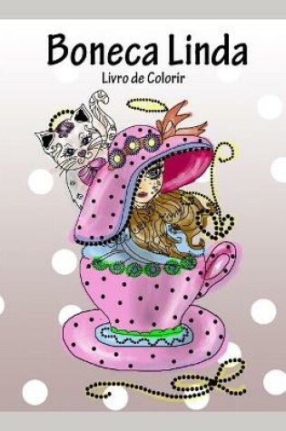 Cover of Boneca Linda - Livro de Colorir