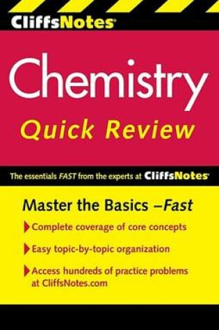 Cover of Cliffsnotes Chemistry Quick Review, 2nd Edition