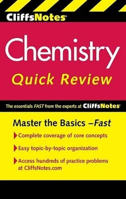 Book cover for Cliffsnotes Chemistry Quick Review, 2nd Edition