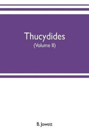 Cover of Thucydides (Volume II)