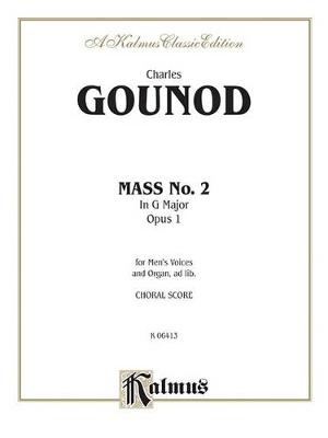 Cover of Second Mass in G Major