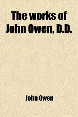 Book cover for The Works of John Owen (Volume 8)