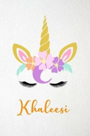 Cover of Khaleesi A5 Lined Notebook 110 Pages