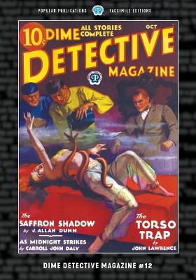 Cover of Dime Detective Magazine #12