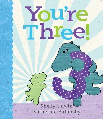 Book cover for You're Three!