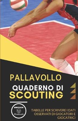 Book cover for Pallavollo. Quaderno Di Scouting