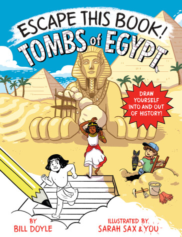 Book cover for Escape This Book! Tombs of Egypt