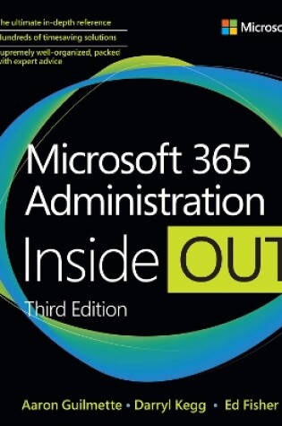 Cover of Microsoft 365 Administration Inside Out