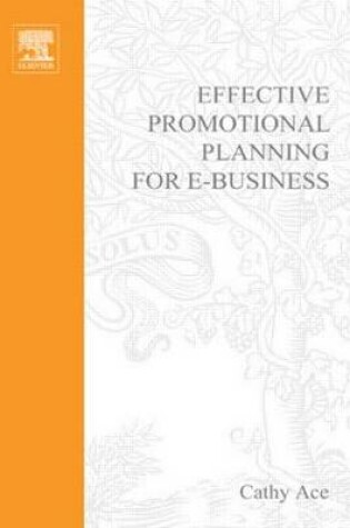 Cover of Effective Promotional Planning for E-Business
