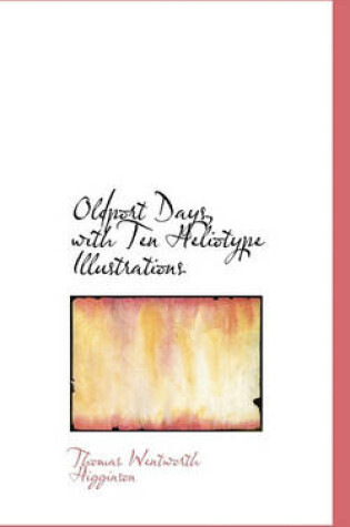 Cover of Oldport Days, with Ten Heliotype Illustrations