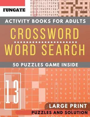 Cover of Crossword Wordsearch